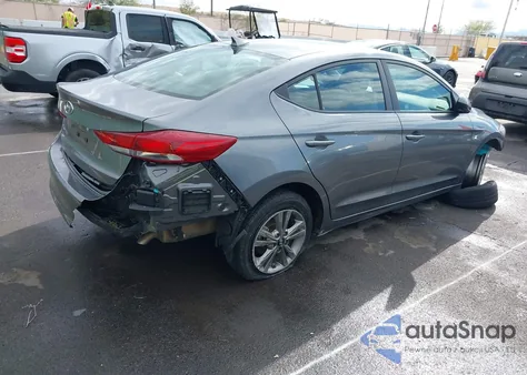 2018 Hyundai Elantra Sel из США, поврежденный, VIN 5NPD84LF0JH366918